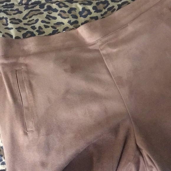 Chico’s wide crop, faux suede, NWT - Picture 8 of 11